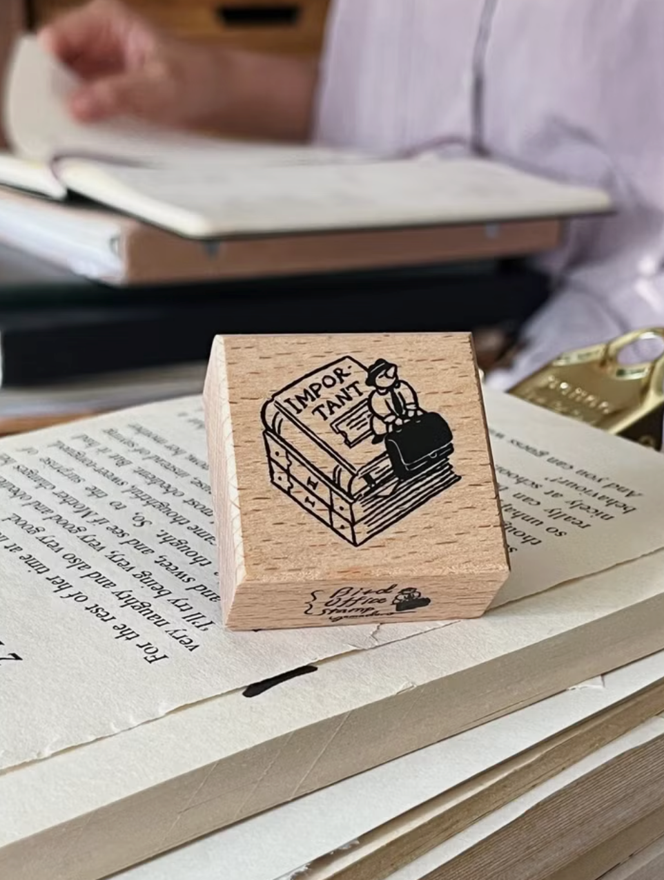 Yamadoro Rubber Stamp - Important