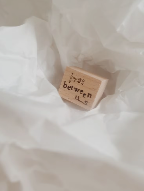 Yeon Charm Just Between Us Rubber Stamp