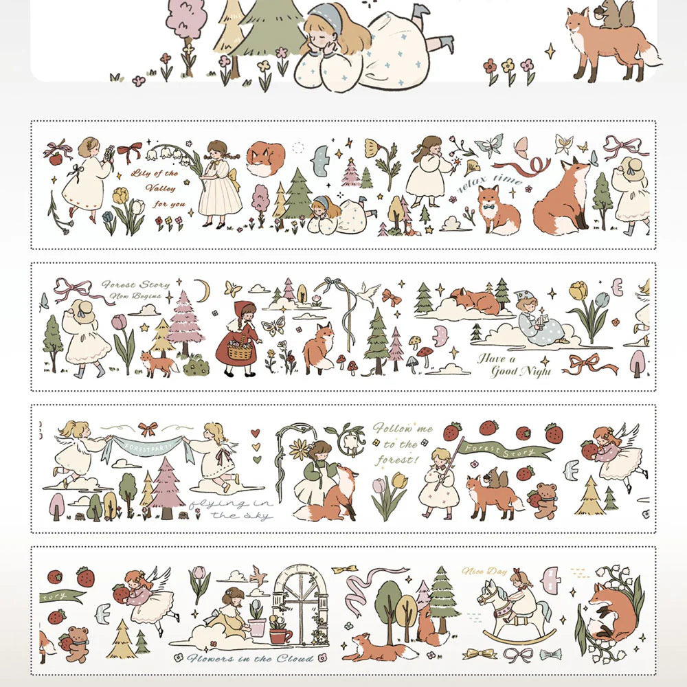 Yier Studio Encounter the Forest Washi/PET Tape