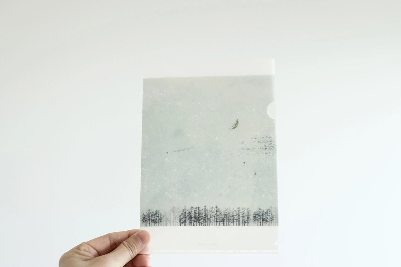 YOHAKU A5 Clear Folder - Star Gazing (M-204)