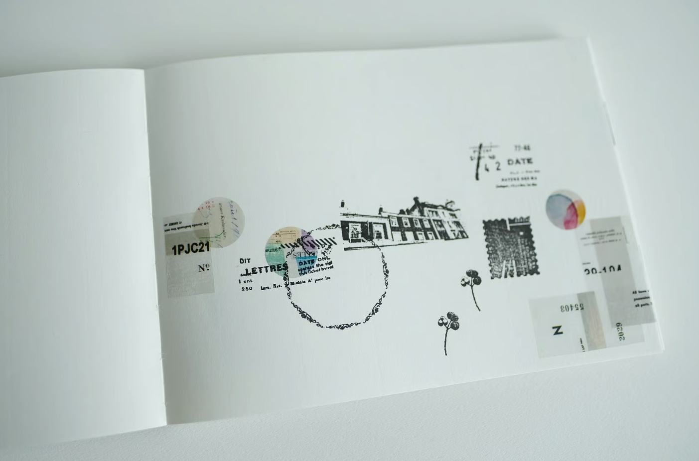 YOHAKU Rubber Stamp - Message (S-092)