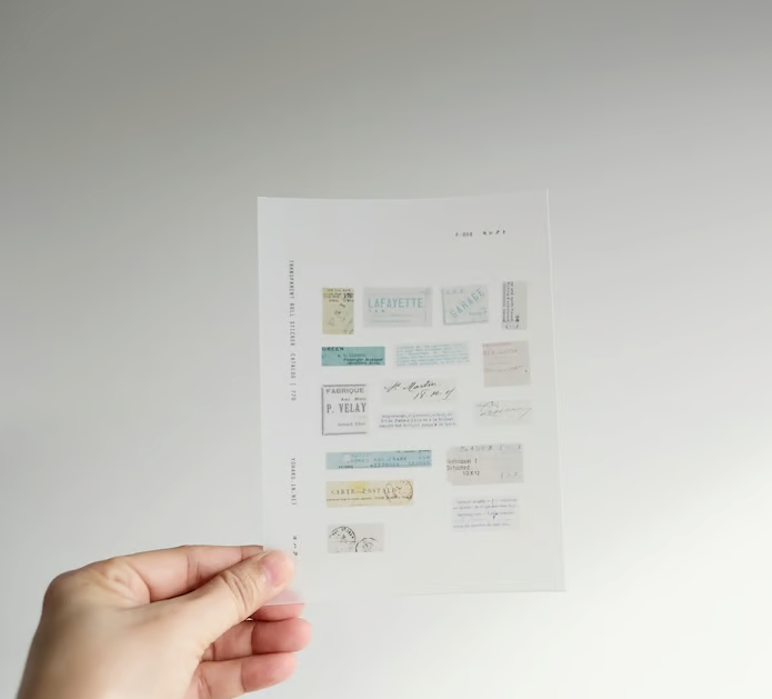 YOHAKU Clear Sticker Roll - Select (P-008)