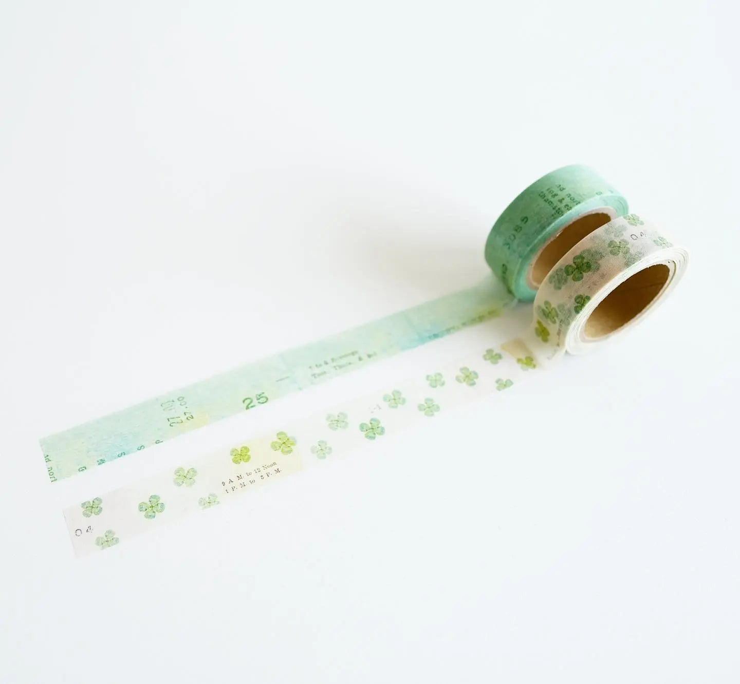 YOHAKU Masking Tape - White Clover (Y-132)