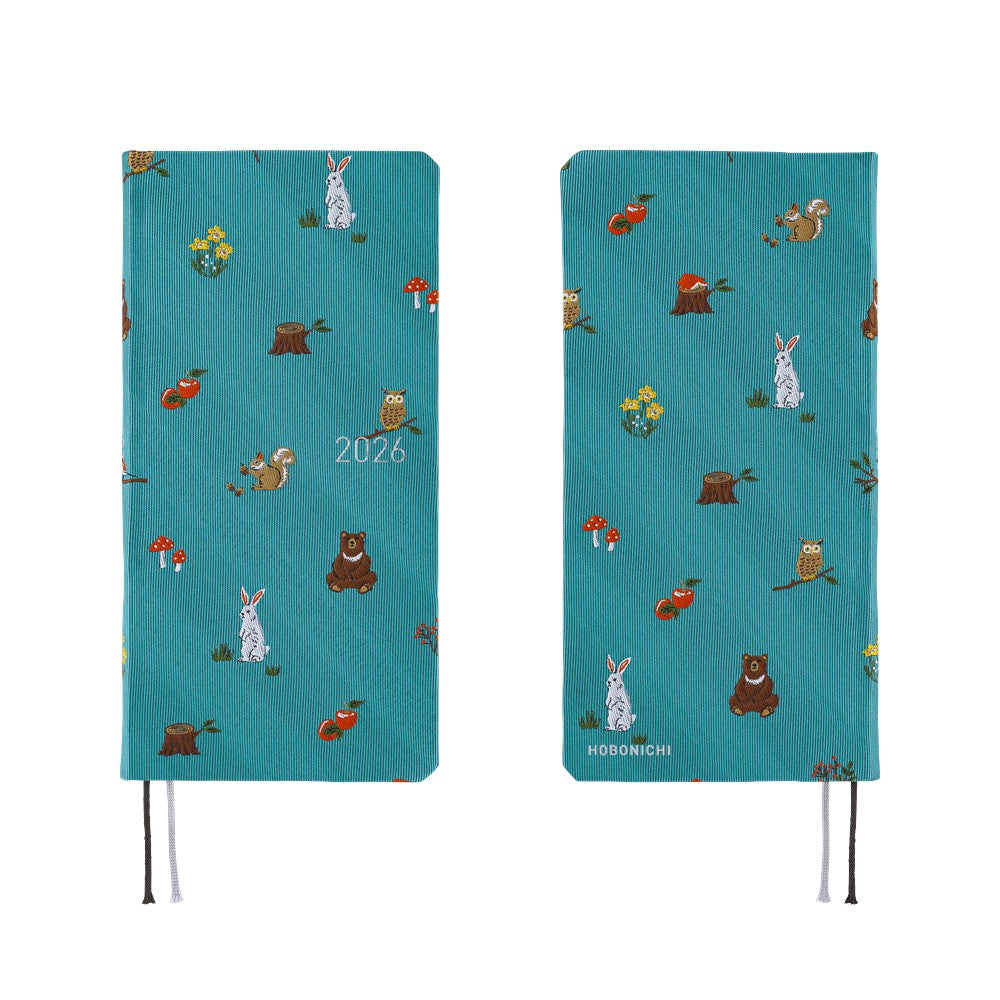 Hobonichi Weeks 2026 - Bow & Tie: In the Forest