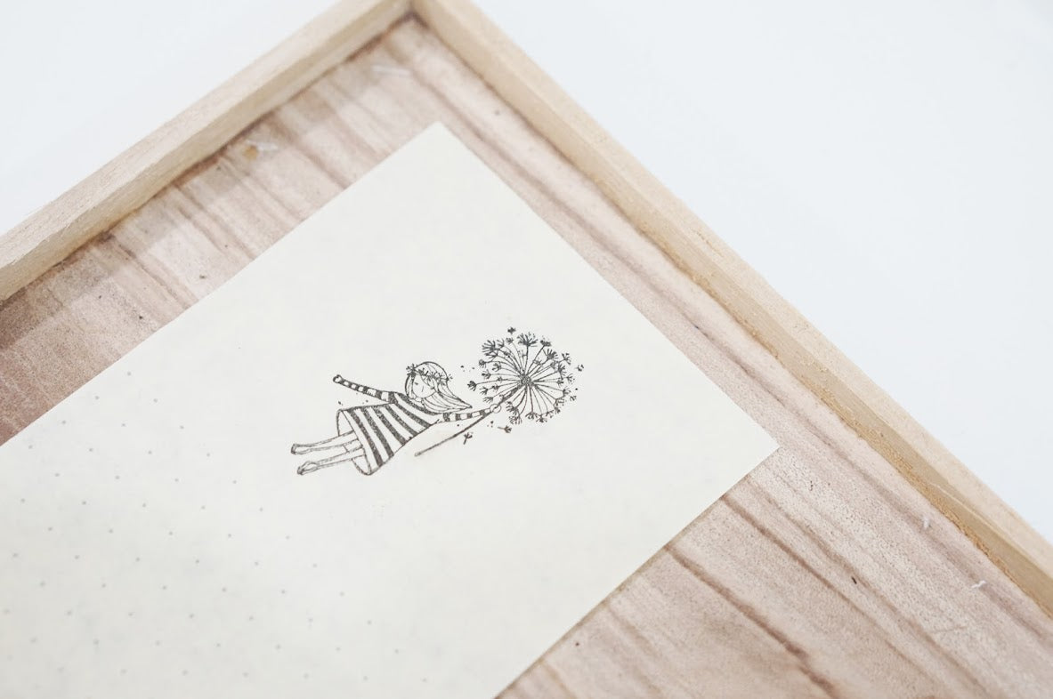 Black Milk Project Rubber Stamp - Dandelion