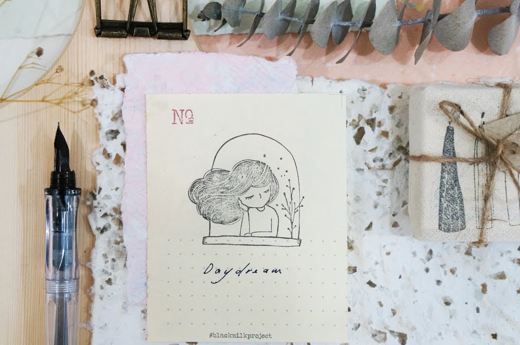 Black Milk Project Rubber Stamp - Daydream