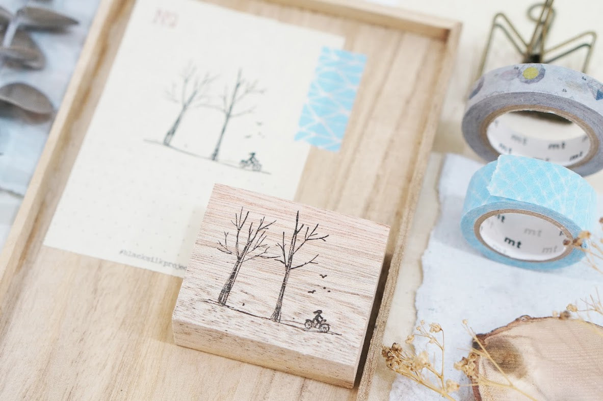 Black Milk Project Rubber Stamp - Journey