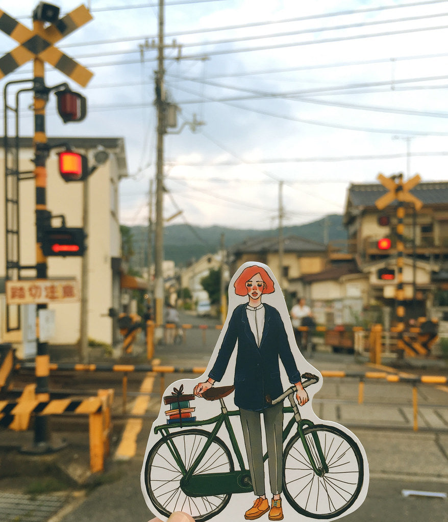 La Dolce Vita Tin Girls Stickers-Stationery Girls, 30pcs