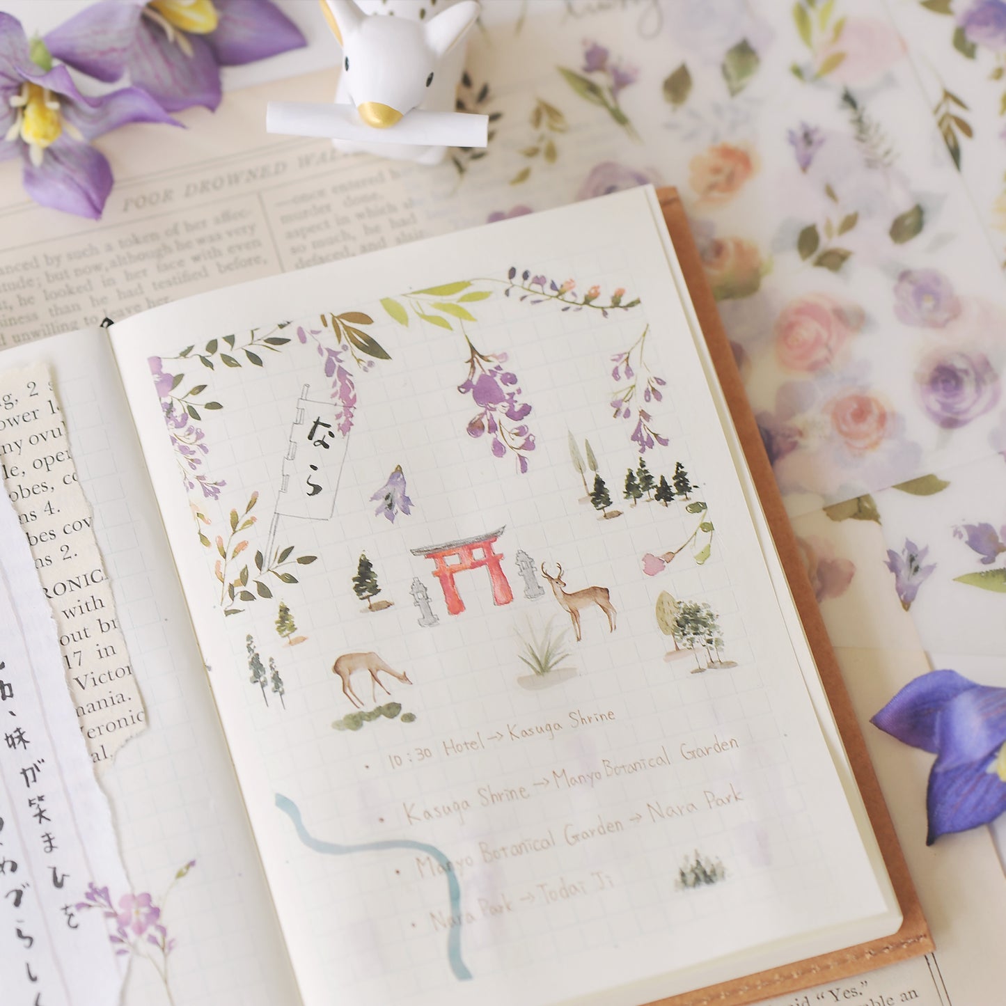 MU Print-On Stickers No.66: Ancient Dreams, 2 designs/packet