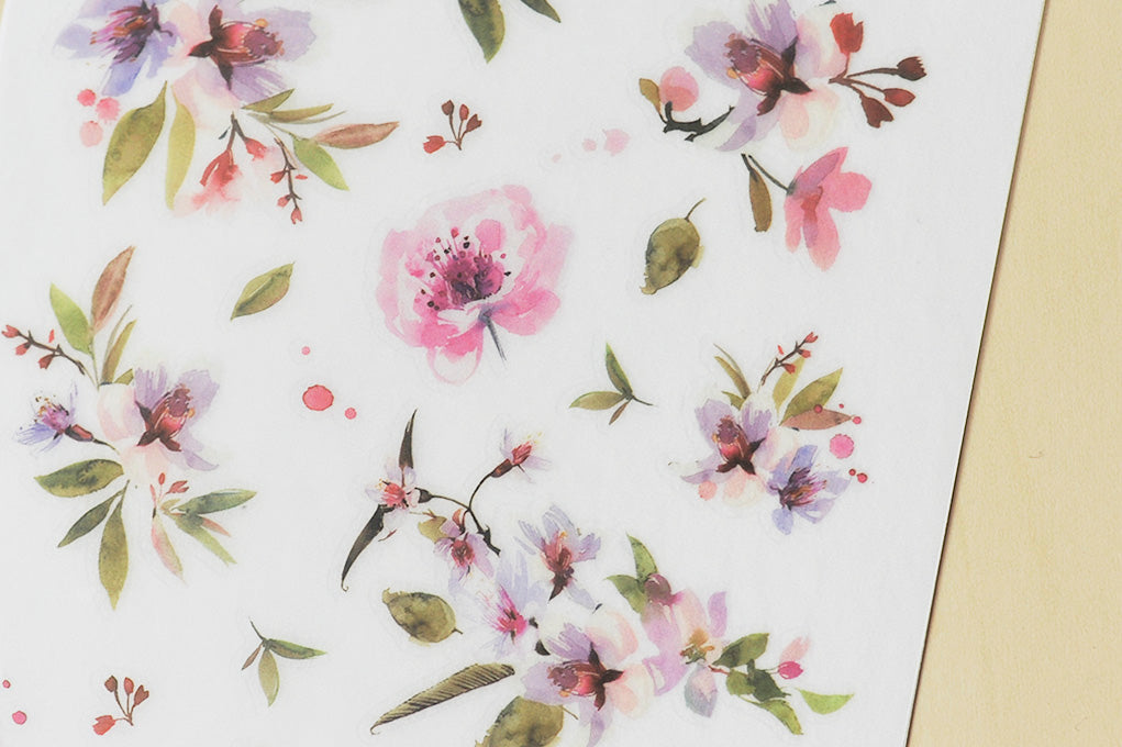 MU Print-On Stickers No.84: Spring's Calling, 2 designs/packet