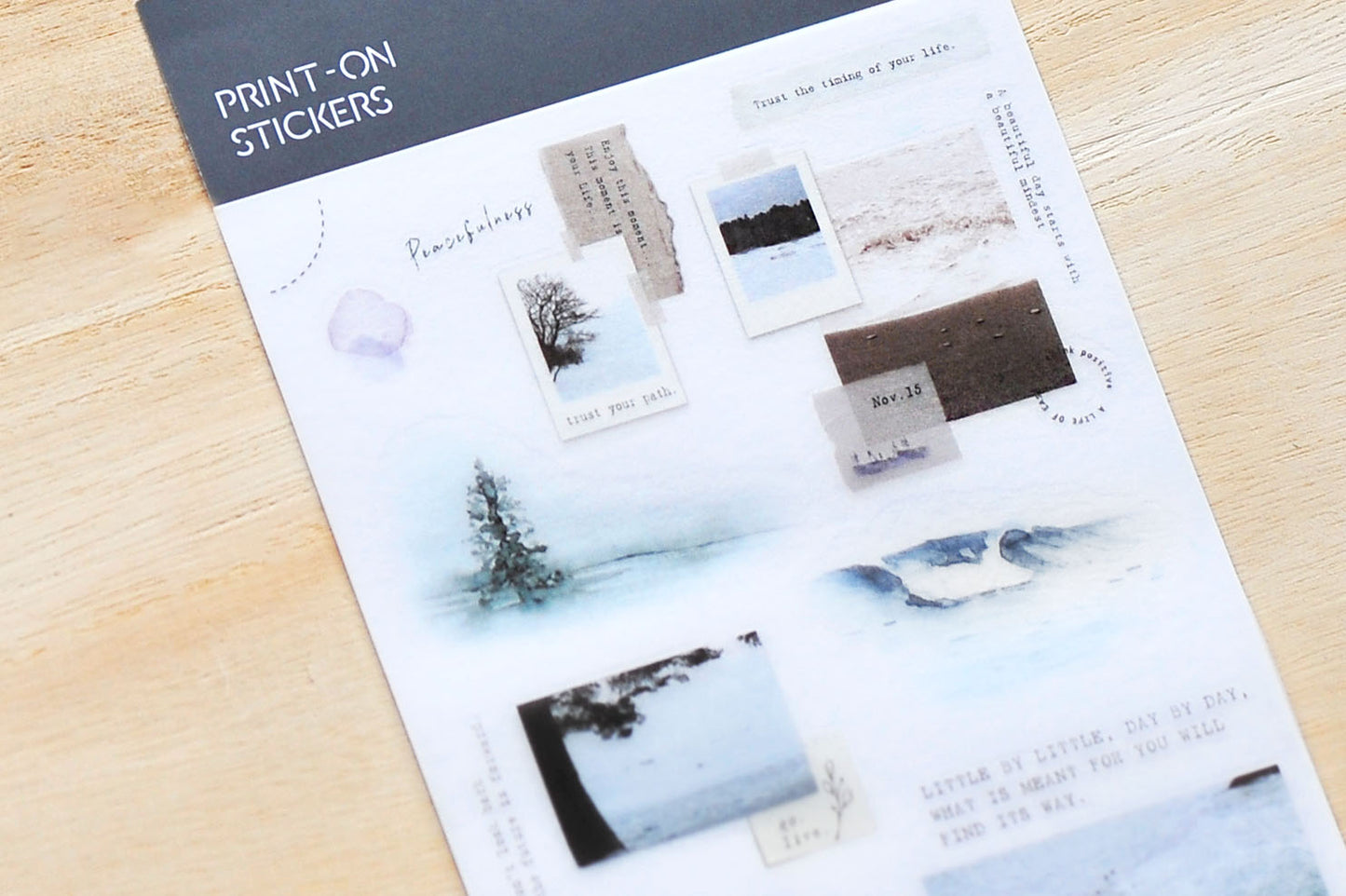 MU Print-On Stickers No.177