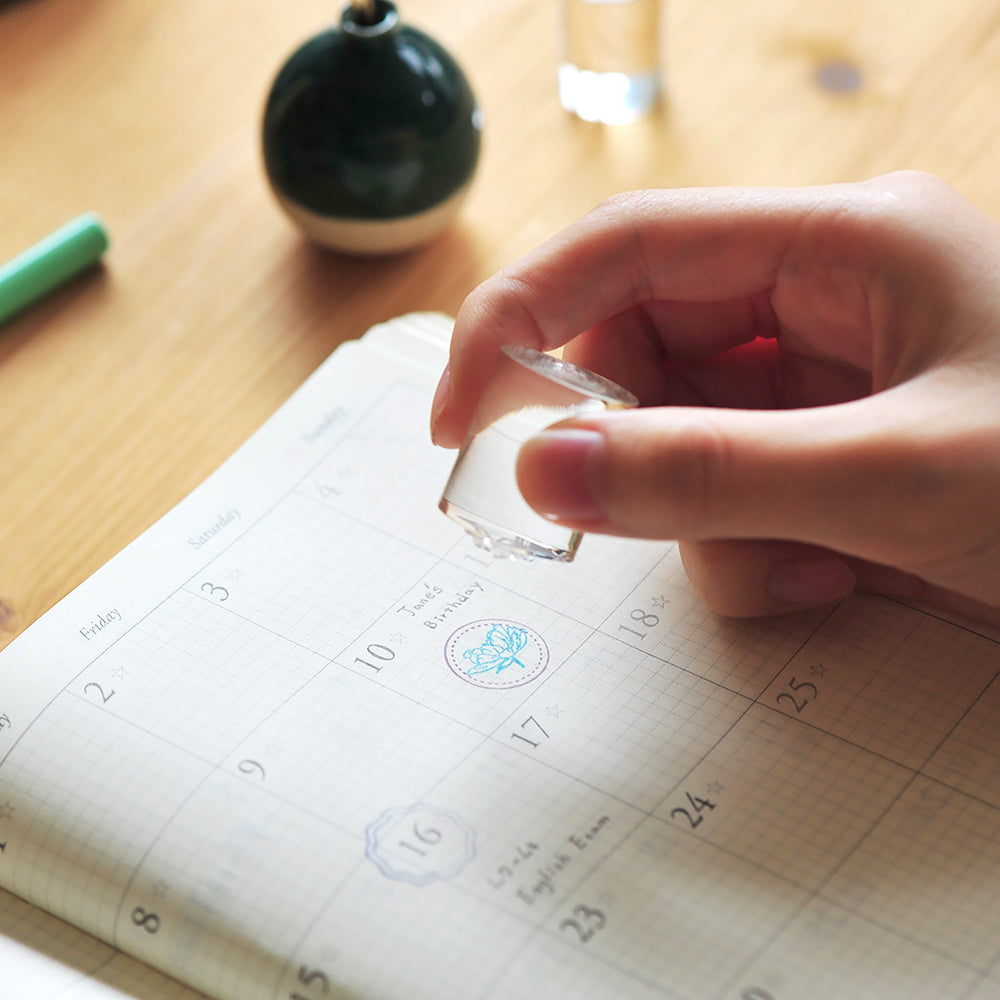 MU Lifestyle My Icon Clear Stamp Set - No.13, Vintage Frames