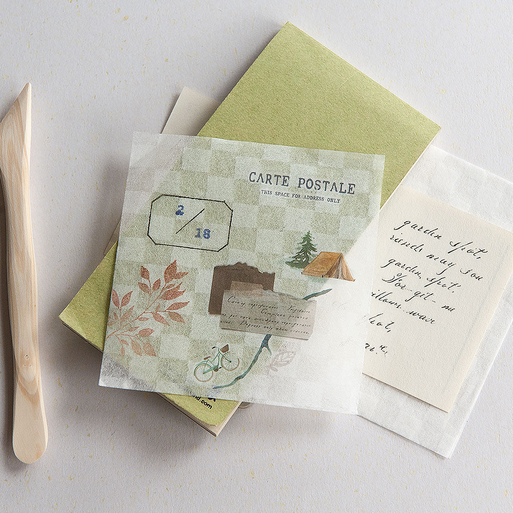 MU Natural Textured Paper Packet - 02