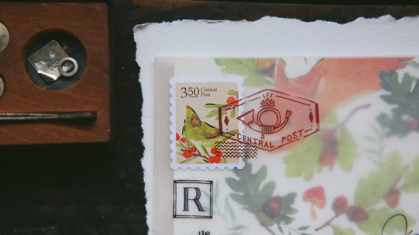 OURS Postmark Print-on Sticker Set, 2 sheets