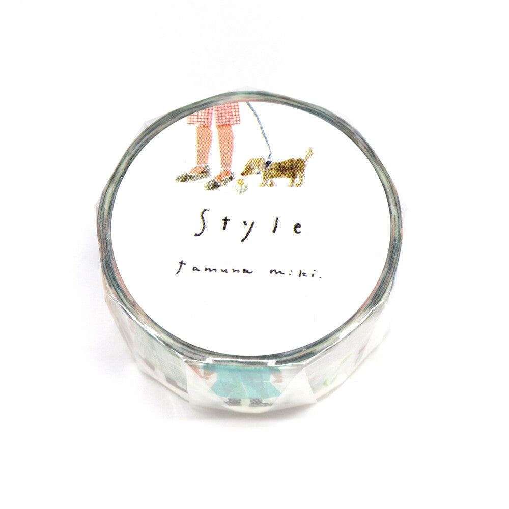 Miki Tamura x Saien Washi Art Washi Tape - Style, 20mm