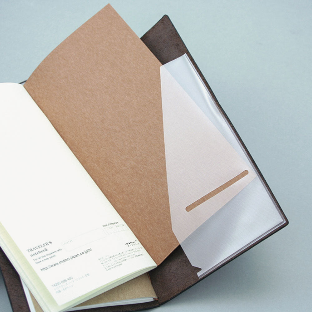 TRAVELER'S Notebook - Regular Size Refill - 006 Pocket Sticker (L)