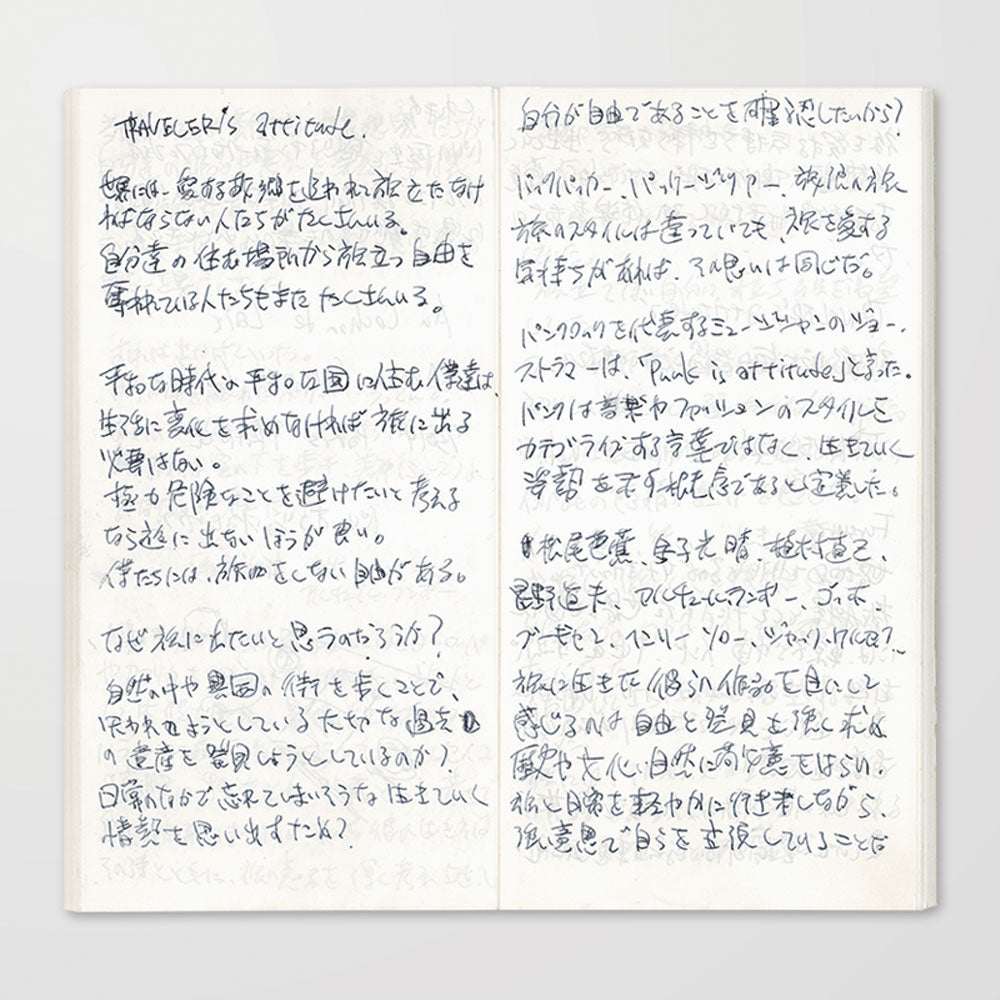 TRAVELER'S Notebook - Regular Size Refill - 013 Lightweight Paper Notebook