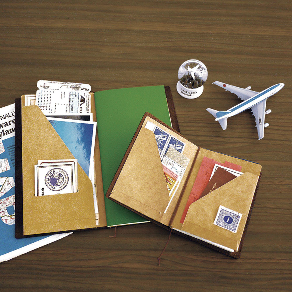 TRAVELER'S Notebook - Passport Size Refill - 010 Kraft Paper Folder
