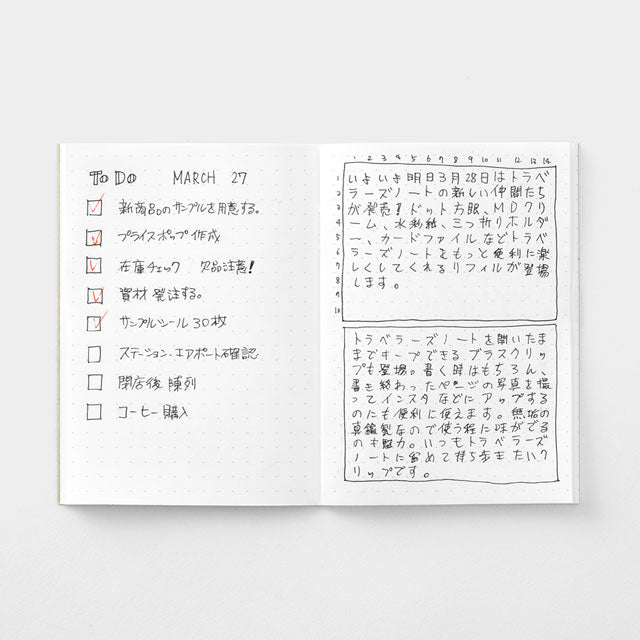 TRAVELER'S Notebook - Passport Size Refill - 014 Dot Grid