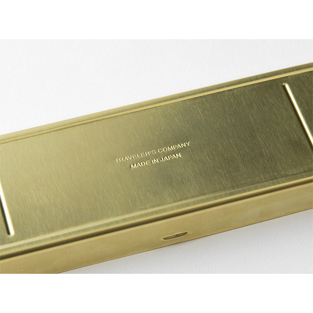 TRAVELER'S COMPANY - BRASS Pencase