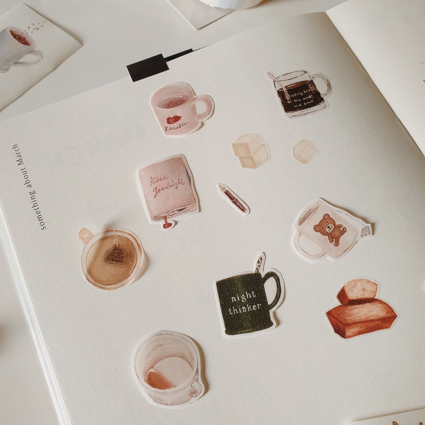 Yeon Charm Midnight Tea Party Washi Tape, 35mm