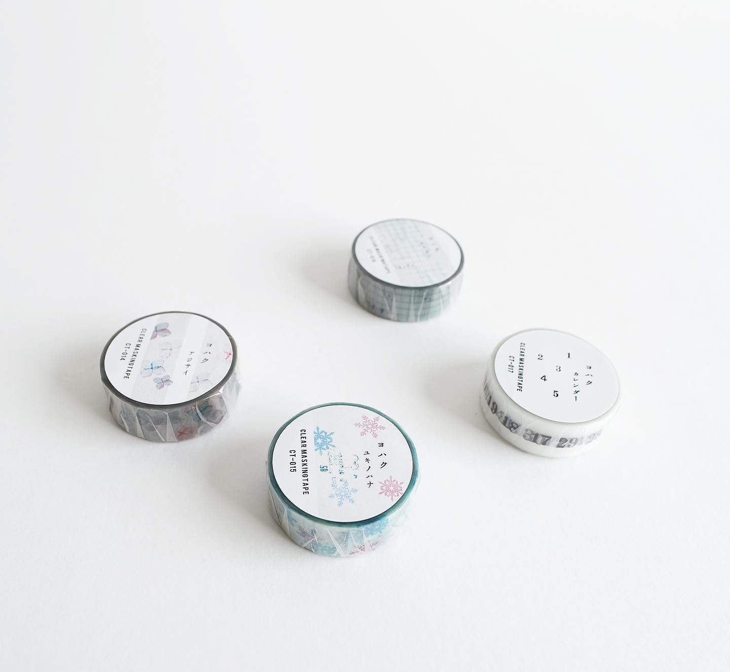 YOHAKU Clear Masking Tape - Calendar (CT-017)