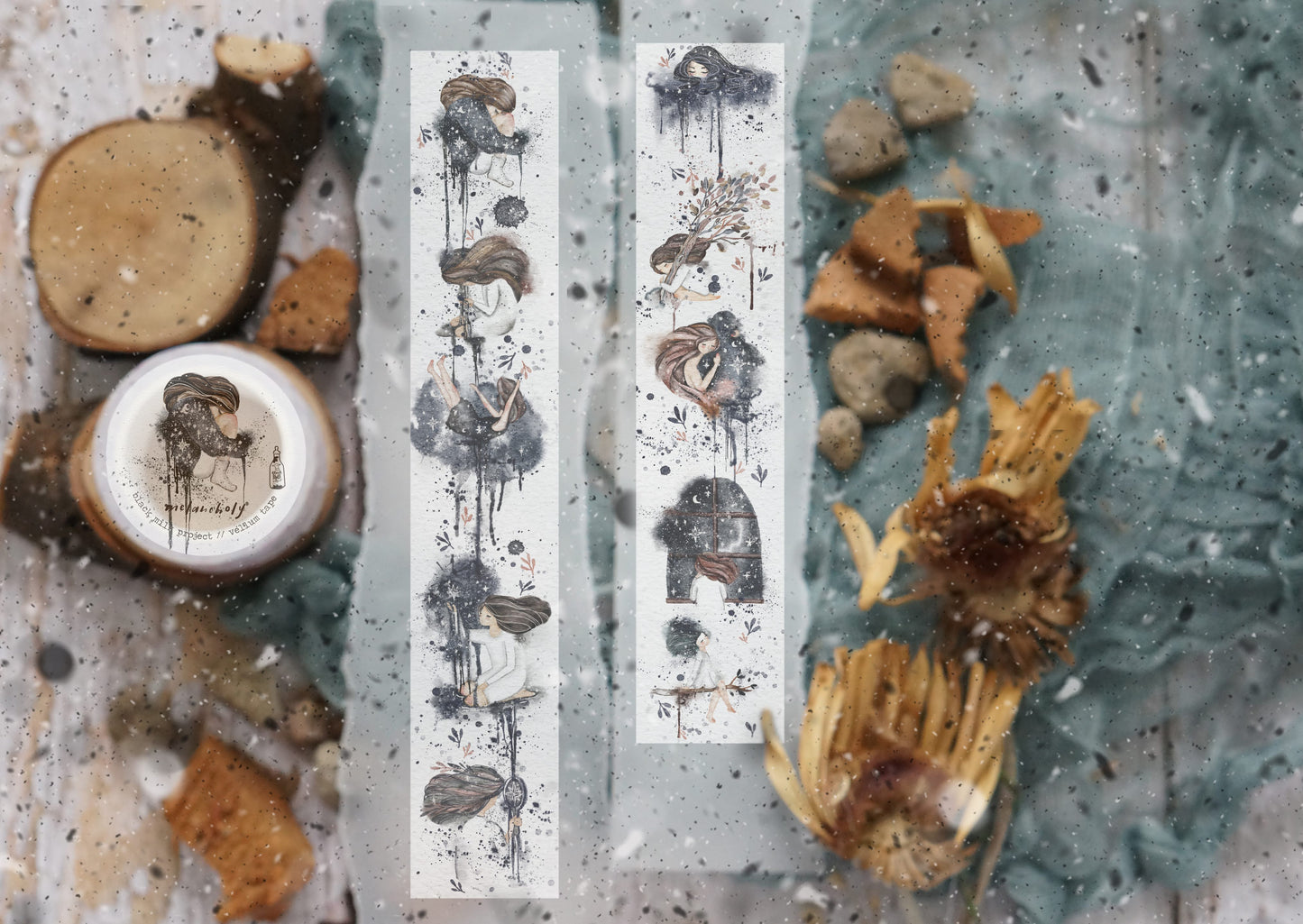 Black Milk Project Melancholy Series Vellum Tape, 30mm