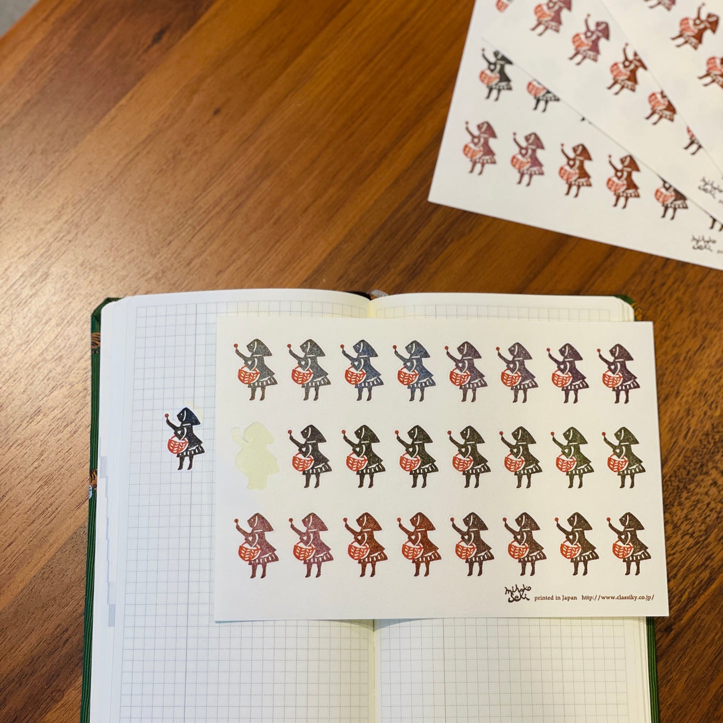 Classiky Little Match Girl Sticker