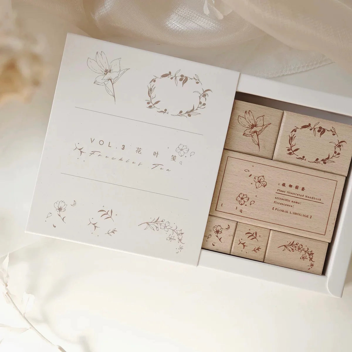 1 Box Funny DIY Craft Scrapbook Stamps Seal Decorative Diary Wood Vintage Stamp, Size: 2X2X3.5CM