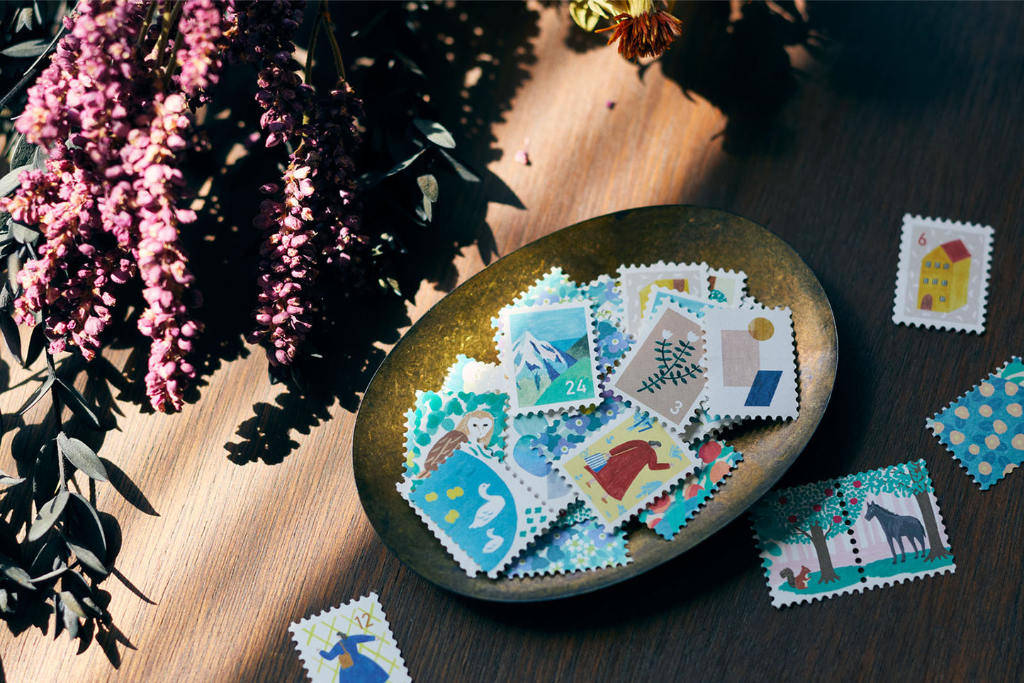 KITTA Portable Stamp-style Washi Tape, Animal