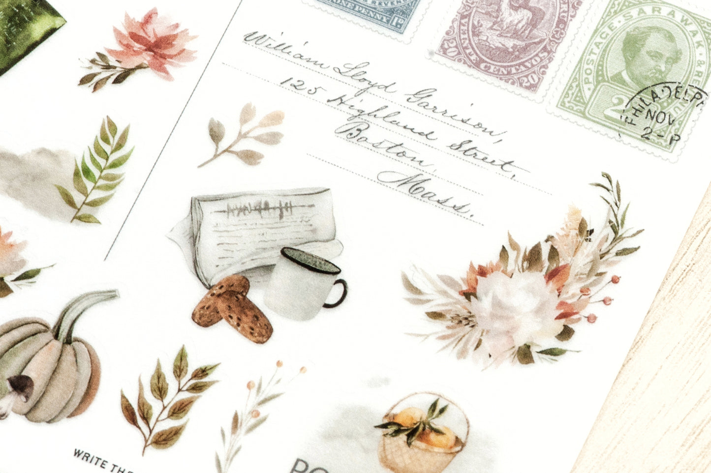 MU Print-On Stickers No.207