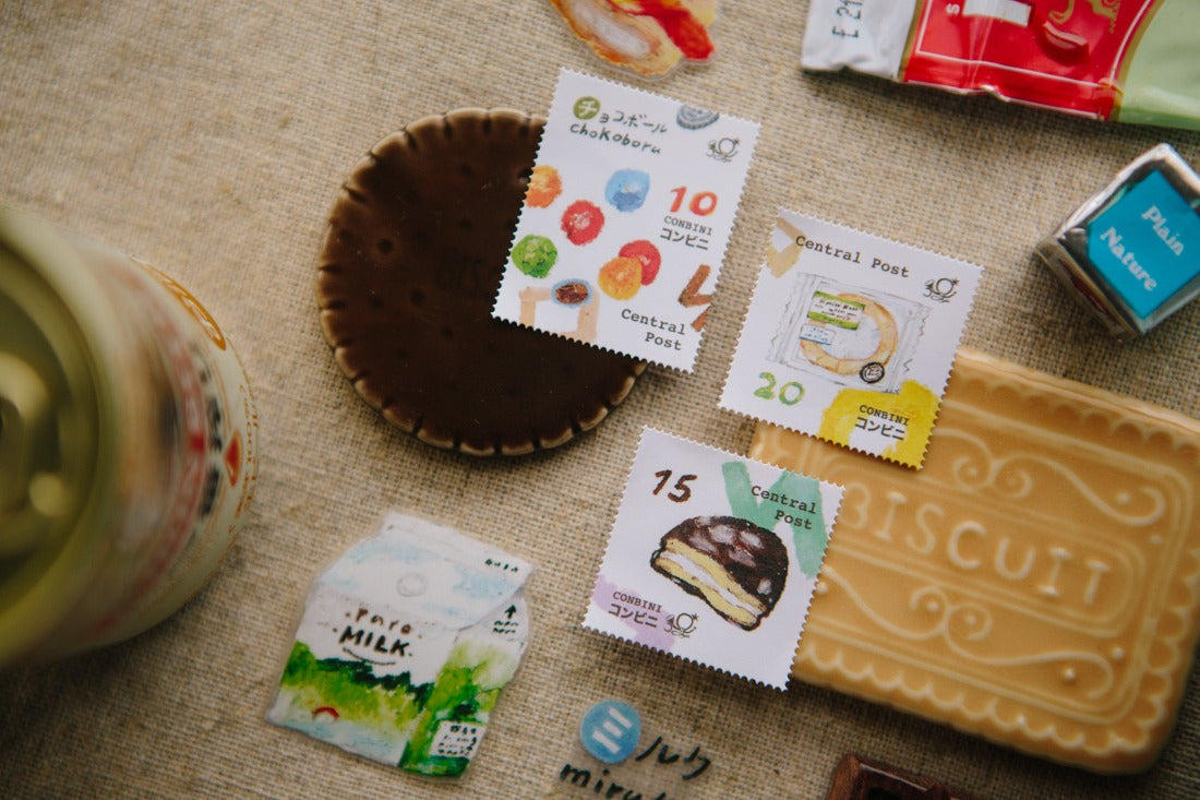 OURS Convenience Store Stamp-style Sticker Pack