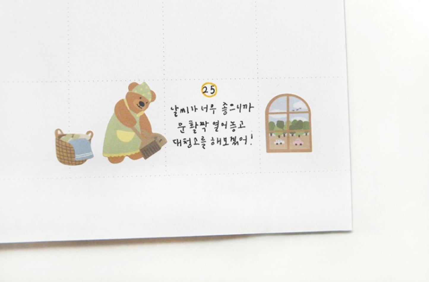 Suatelier Sticker Sheet No.1141, ggumi home