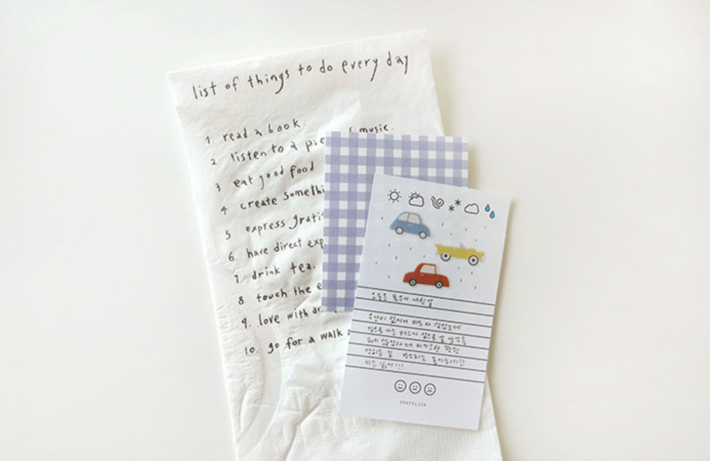 Suatelier Sticker Sheet No.1127, slow day