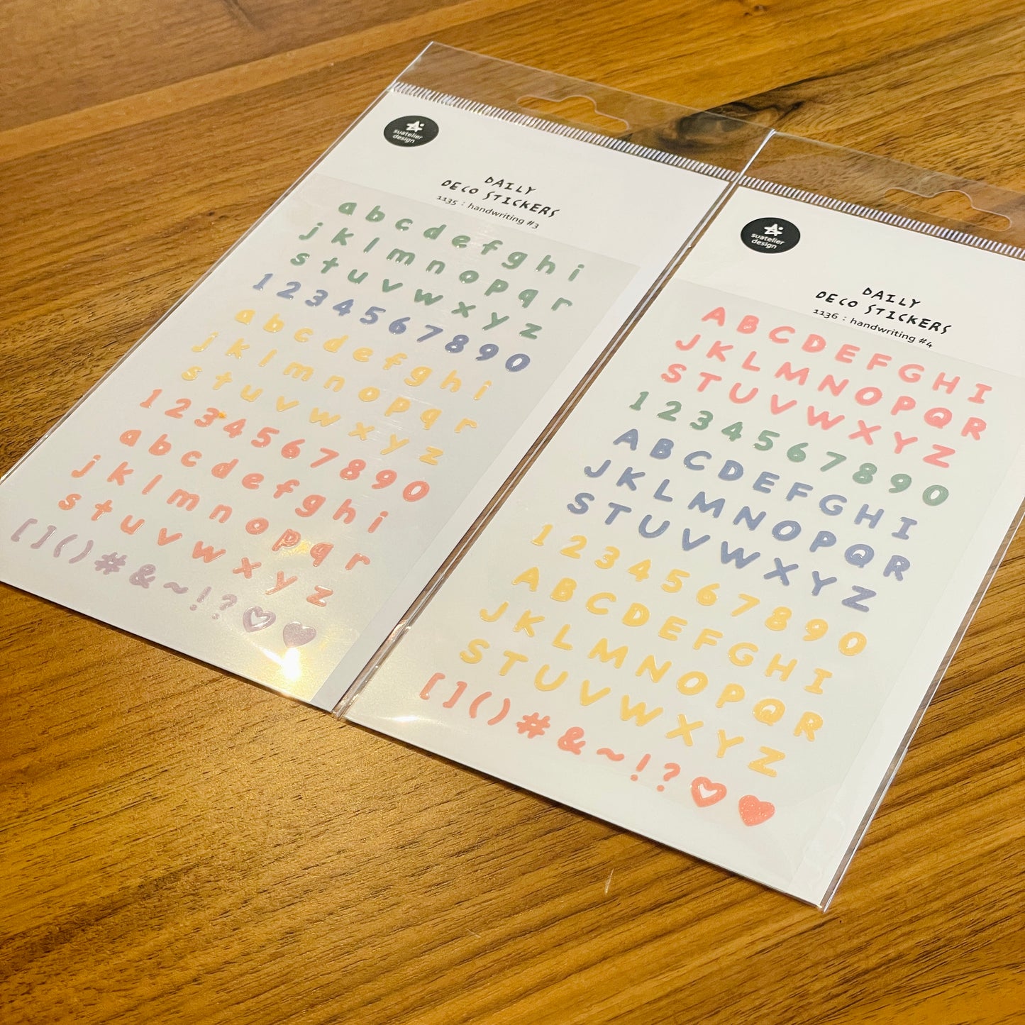 Suatelier Sticker Sheet No.1135, handwriting #3