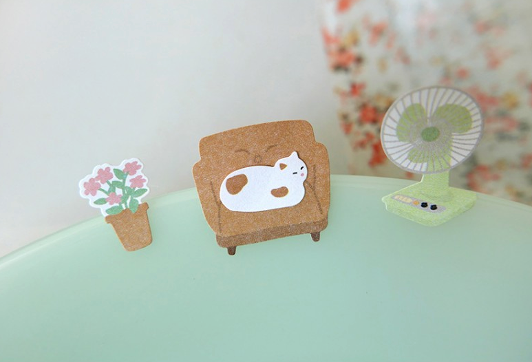 Suatelier Sticker Sheet No.1148, grandma home