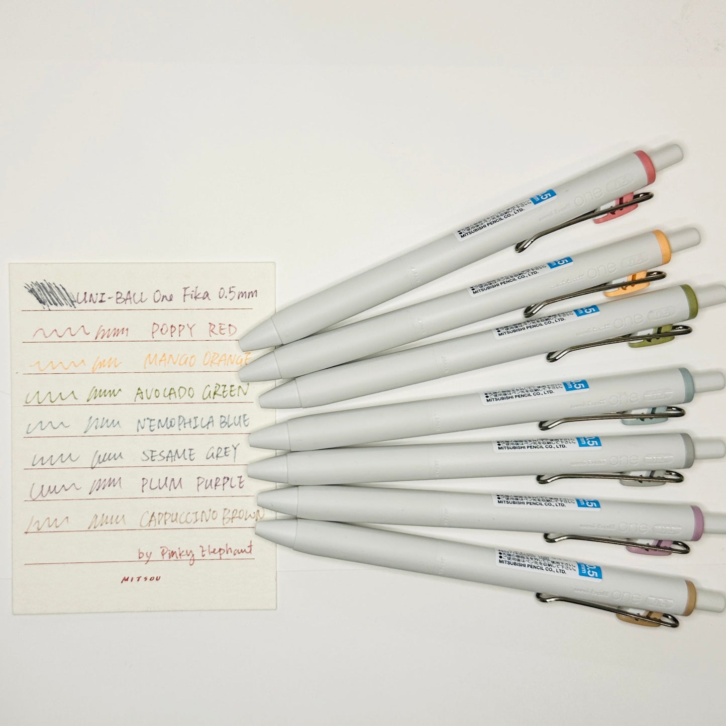 Classiky x mitsou Letterpress Label Card, Grid (Black)