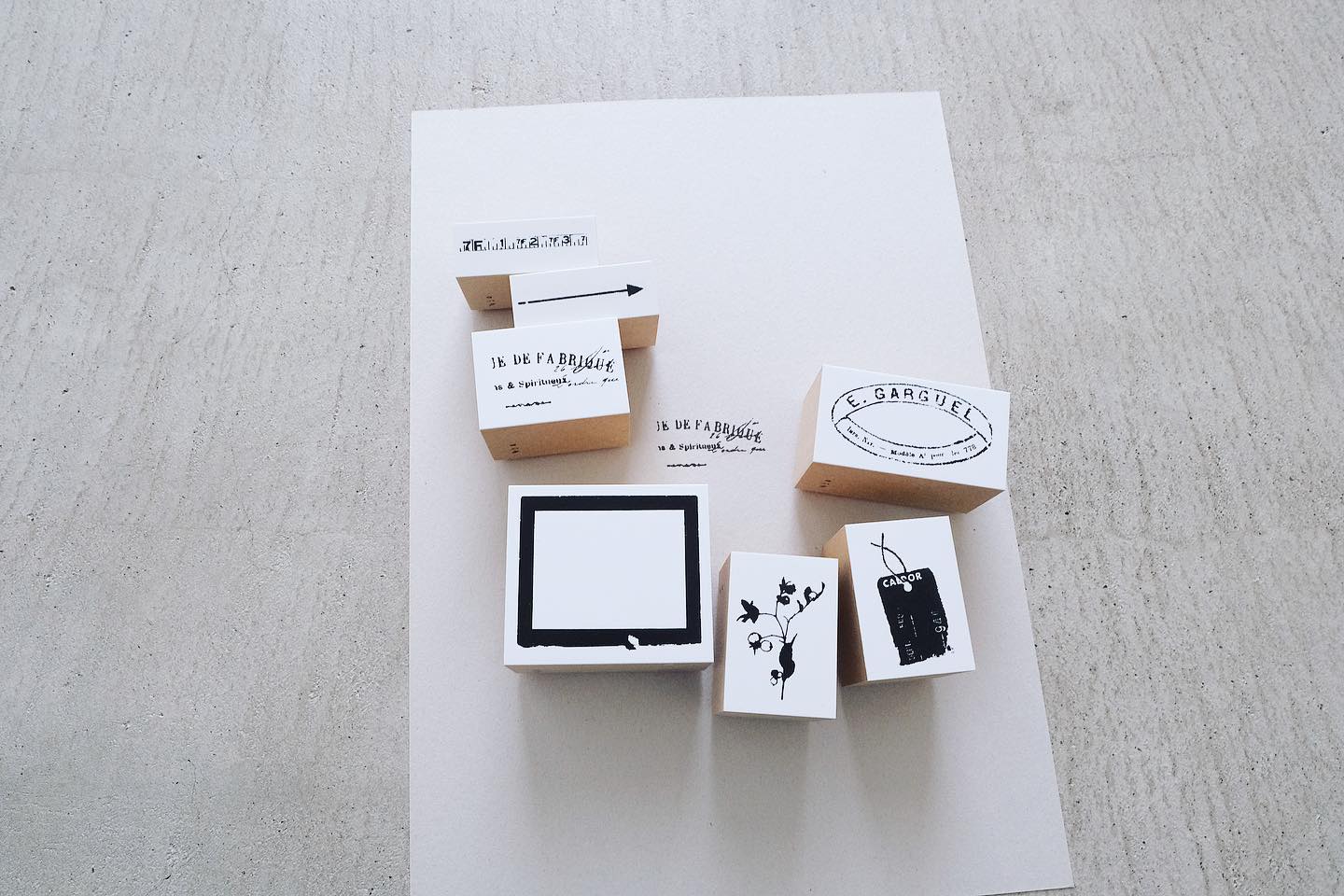 YOHAKU Rubber Stamp - Essence (S-058)