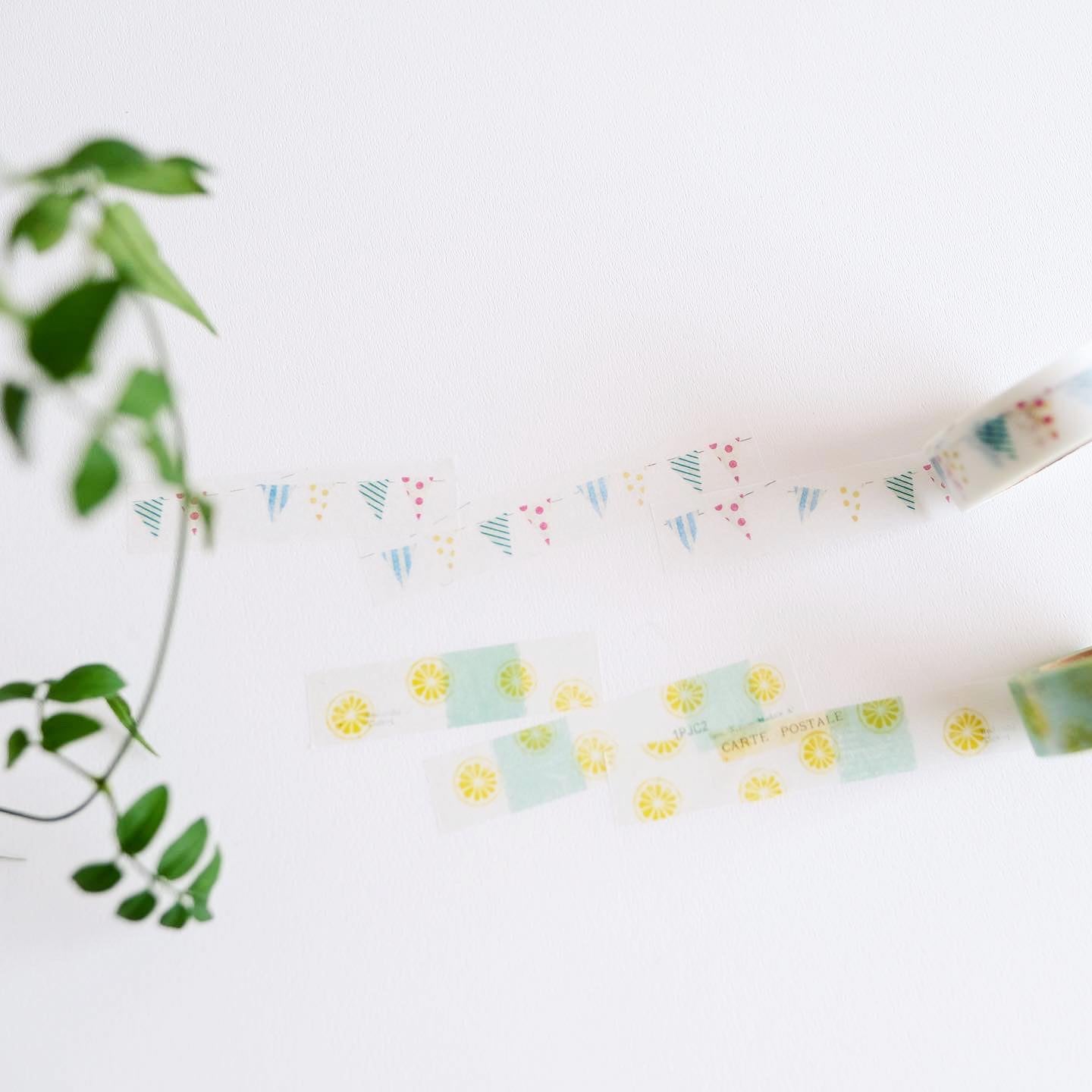 YOHAKU Masking Tape - Citron (Y-114)