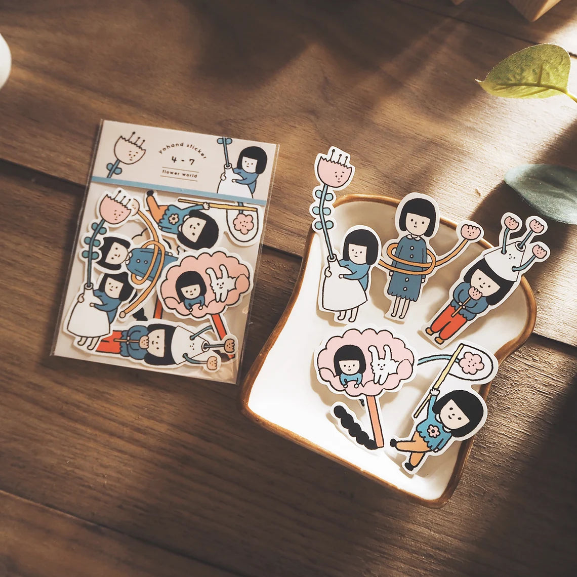 Yohand Studio Flake Sticker Pack - Medium Size - Flower