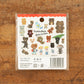 Tegamisha x marini monteany Flake Sticker Packet - Kumachan