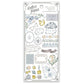 Mind Wave Coffret Bijoux Holographic Sticker - Gray