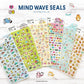 Mind Wave Original Sticker - Tiny Seals