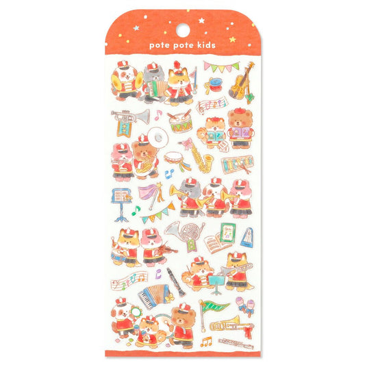 Mind Wave pote pote kids Sticker - Music Band