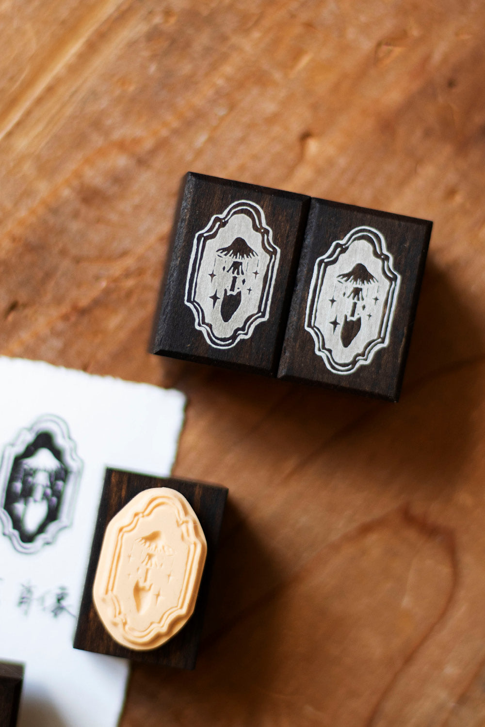 Loidesign Rubber Stamp - Mushroom Collection, 3 designs