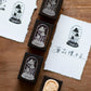 Loidesign Rubber Stamp - Mushroom Collection, 3 designs