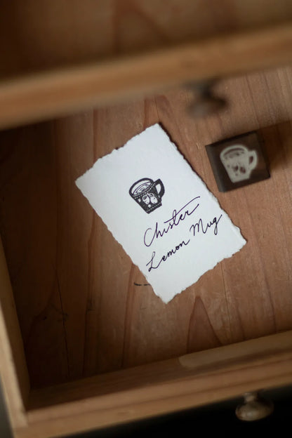 Loidesign Rubber Stamp - Lemon Collection, 4 designs