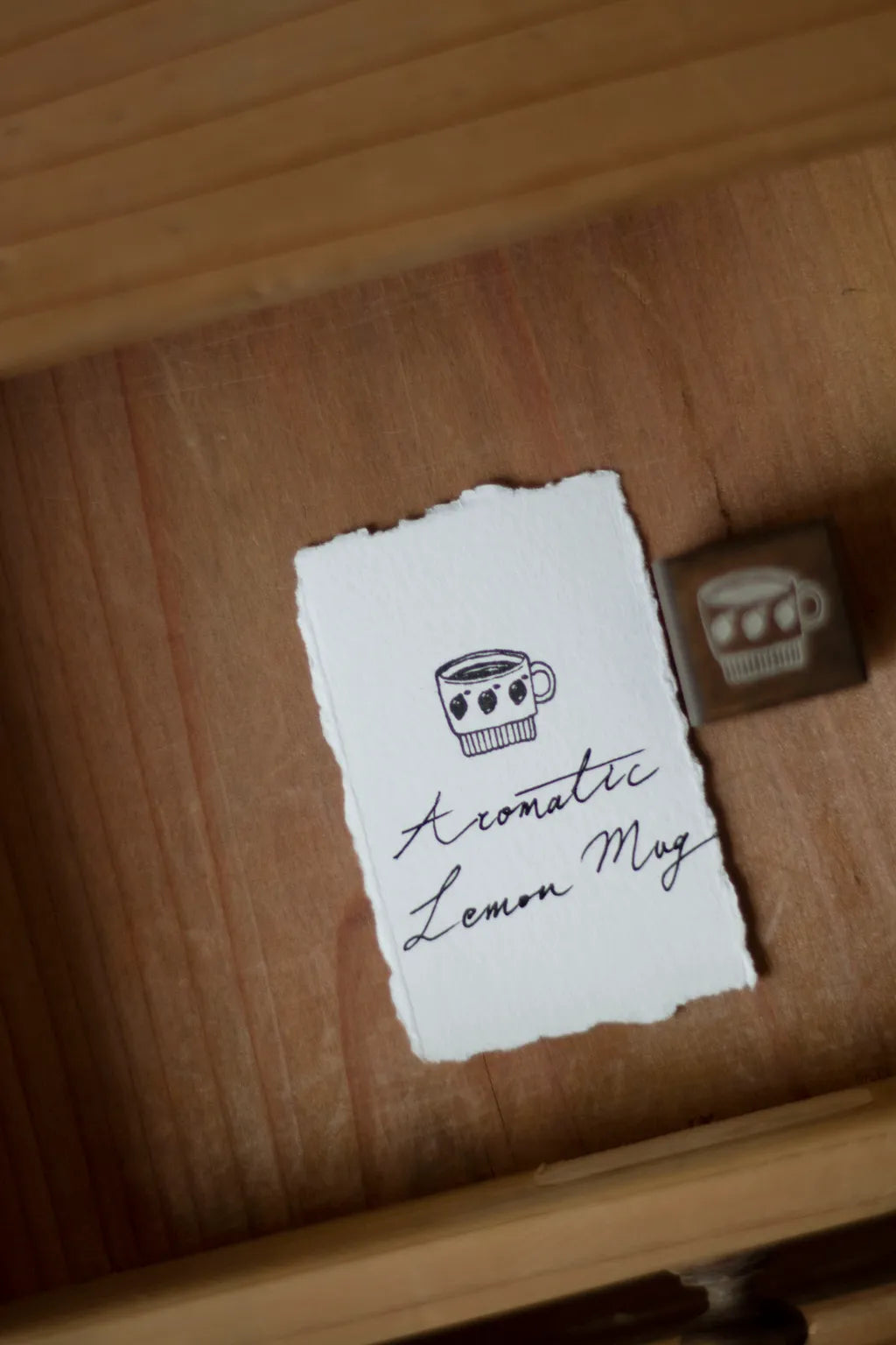 Loidesign Rubber Stamp - Lemon Collection, 4 designs
