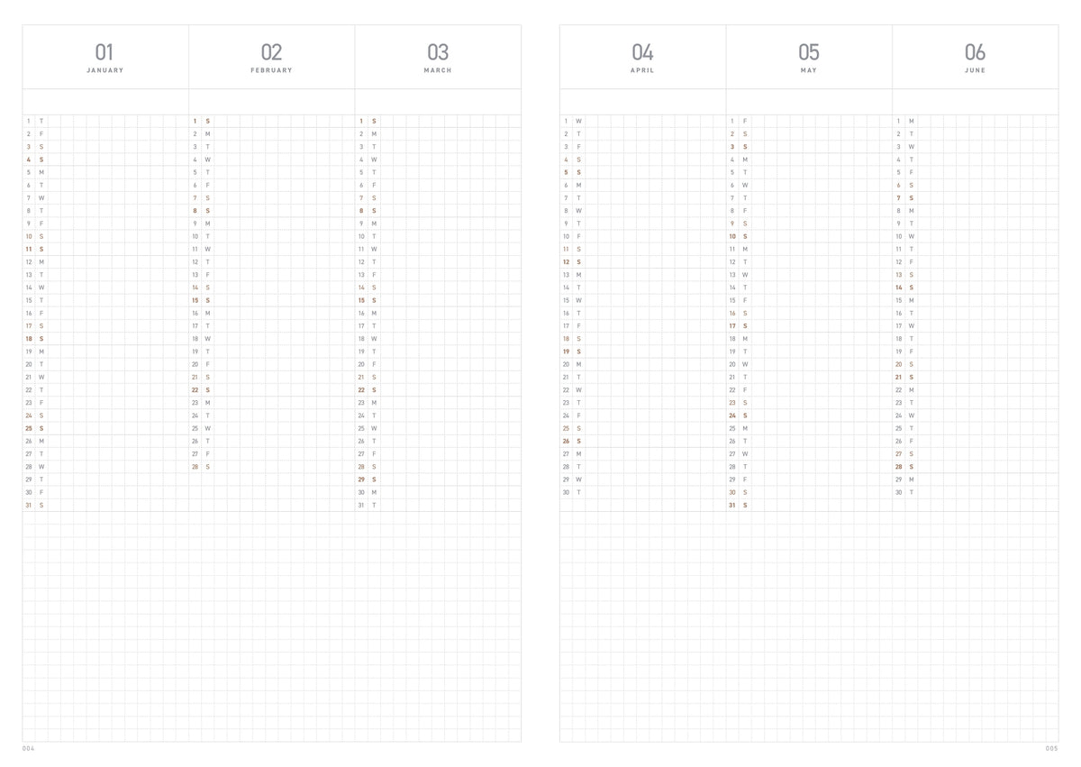Take A Note 2027 A5 Planner (Pre-order Only, Estimated Shipping Starts Mid-October)
