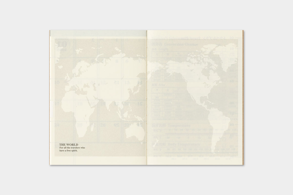 TRAVELER'S Notebook 2027 - Passport Size, Monthly (Pre-order Now, Shipping Starts After 10/19)